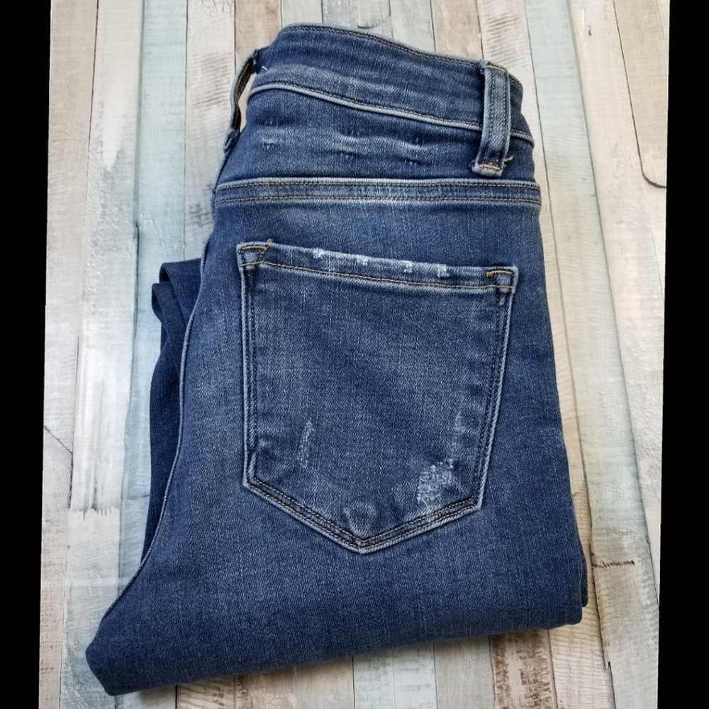 Flying Monkey High Rise Ankle Skinny Jeans